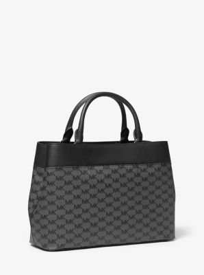 Hailee Large Logo Satchel