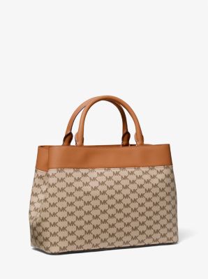 Hailee Large Logo Satchel