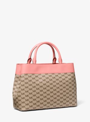 Hailee Large Logo Satchel