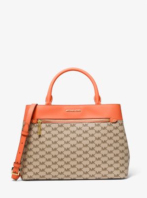 Hailee Large Logo Satchel