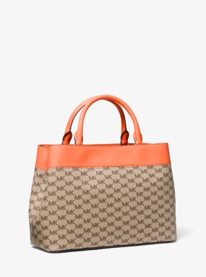 Hailee Large Logo Satchel