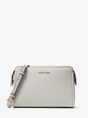 Leslie Medium Saffiano Leather Crossbody Bag