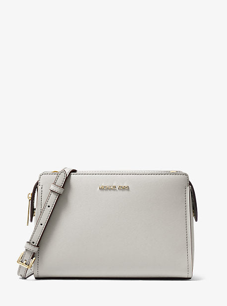 Leslie Medium Saffiano Leather Crossbody Bag