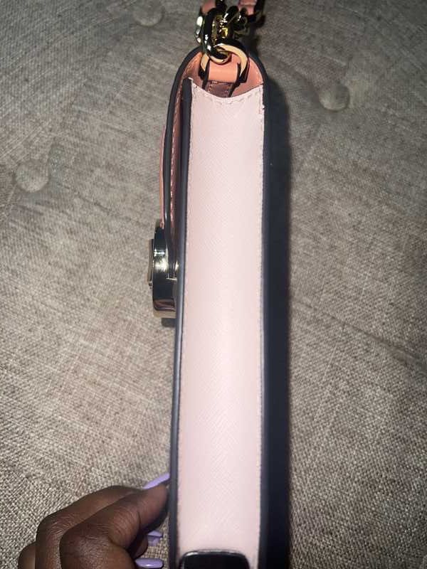 Carmen Small Color-Block Faux Leather Phone Crossbody Bag
