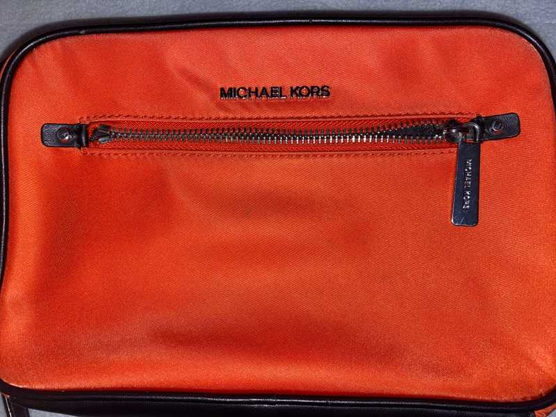 Michael Kors, Bags, Nylon Michael Kors Orange Crossbody